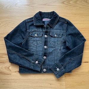 SQUEEZE DENIM  JEAN JACKET  BIG GIRL SIZE 12-14  NEW